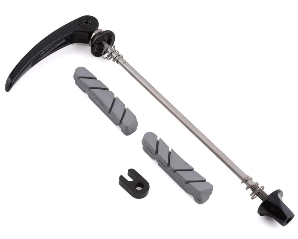 Zipp 404 Firecrest Carbon Front Wheel (Black) (QR X 100mm) (700c / 622 ISO) (Rim Brake) (Tubeless) 3 Zipp 404 Firecrest Carbon Front Wheel (Black) (QR X 100mm) (700c / 622 ISO) (Rim Brake) (Tubeless) - Image 3