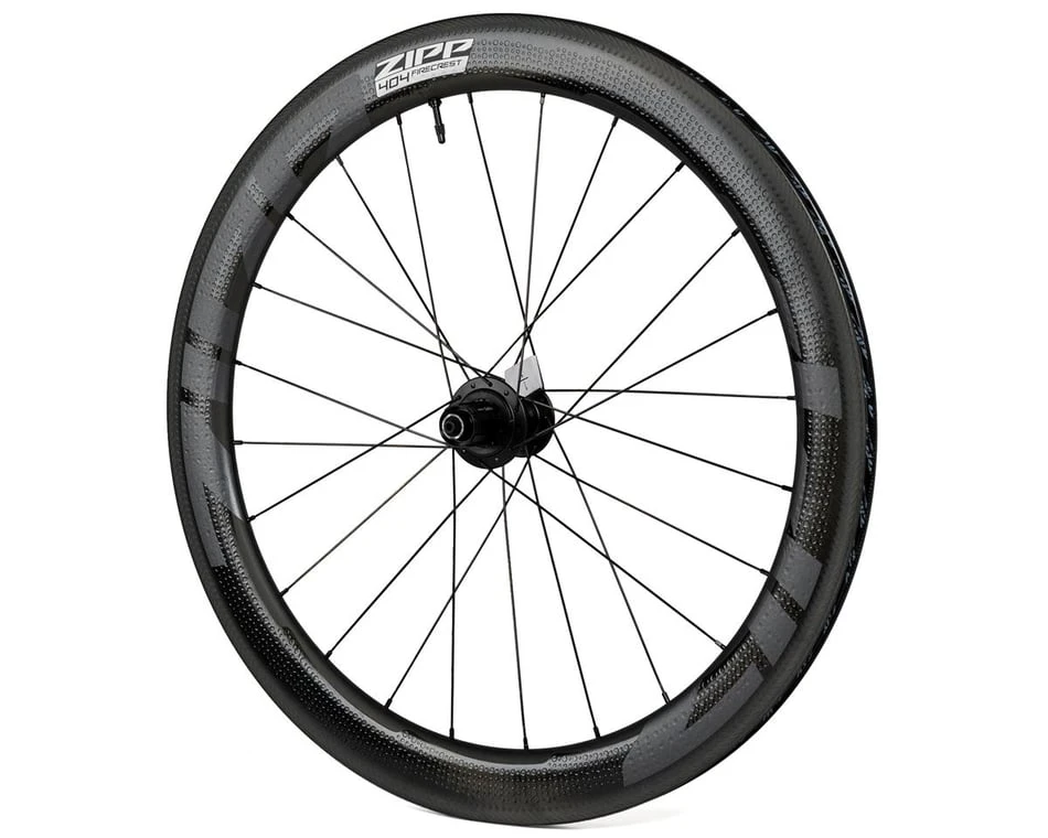 Zipp 404 Firecrest Carbon Rear Wheel (Black) (Shimano/SRAM) (QR X 135mm) (700c / 622 ISO) (Rim Brake) (Tubeless) 1 Zipp 404 Firecrest Carbon Rear Wheel (Black) (Shimano/SRAM) (QR X 135mm) (700c / 622 ISO) (Rim Brake) (Tubeless)