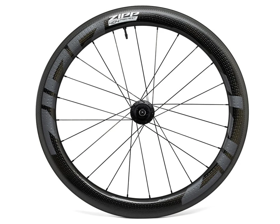 Zipp 404 Firecrest Carbon Rear Wheel (Black) (Shimano/SRAM) (QR X 135mm) (700c / 622 ISO) (Rim Brake) (Tubeless) 3 Zipp 404 Firecrest Carbon Rear Wheel (Black) (Shimano/SRAM) (QR X 135mm) (700c / 622 ISO) (Rim Brake) (Tubeless) - Image 3
