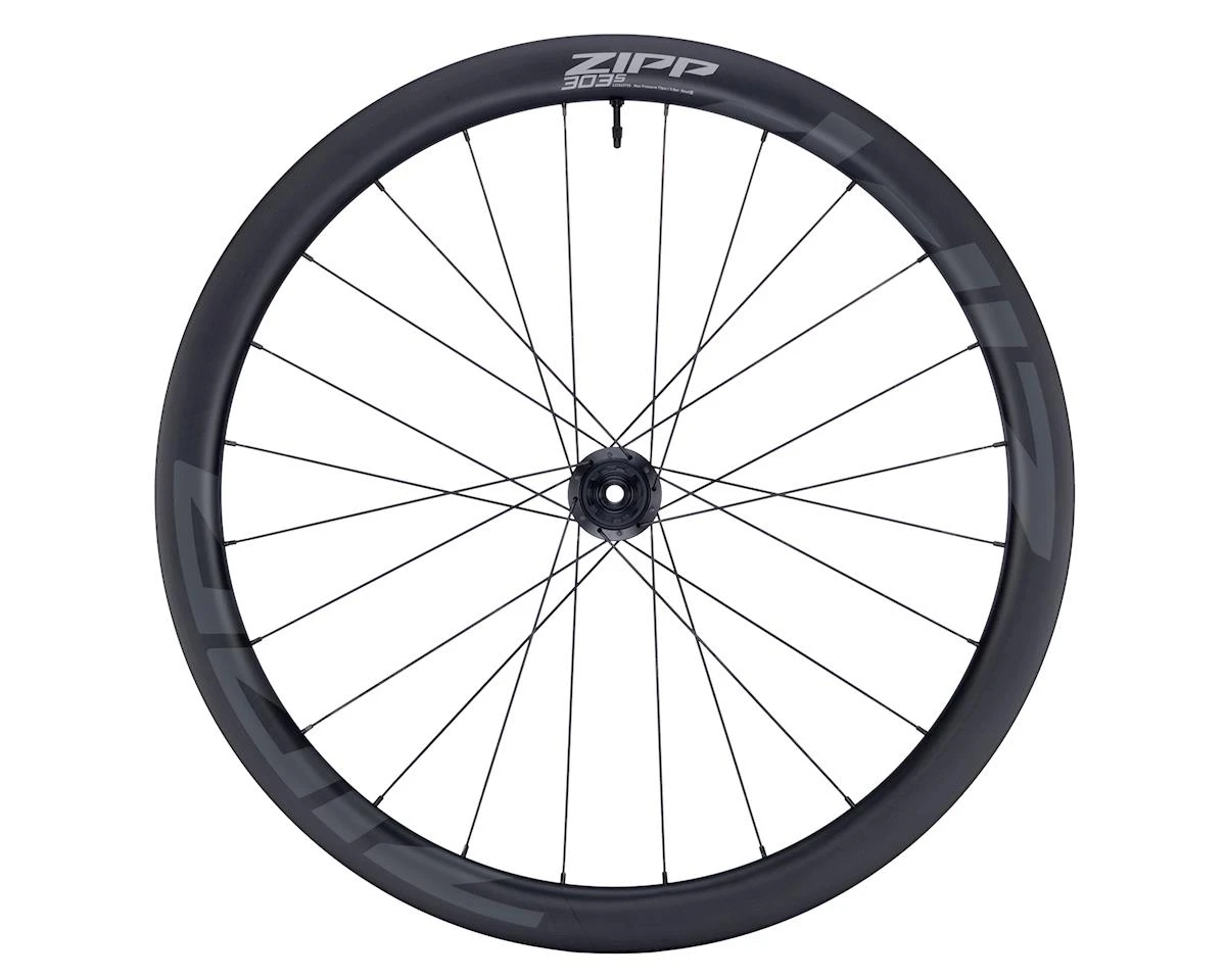 Zipp 303 S Carbon Disc Brake Rear Wheel (Black) (Shimano/SRAM) (12 X 142mm) (700c / 622 ISO) (Centerlock) (Tubeless) 1 Zipp 303 S Carbon Disc Brake Rear Wheel (Black) (Shimano/SRAM) (12 X 142mm) (700c / 622 ISO) (Centerlock) (Tubeless)