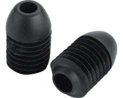 Zipp End Plugs For Vuka Extensions (Black) (2) (Cable Guides)