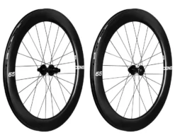 Enve 65 Foundation Series Disc Brake Wheelset (Black) (SRAM XDR) (12 X 100, 12 X 142mm) (700c / 622 ISO) (Centerlock) (Tubeless)