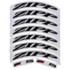 Zipp Decal Set (303 Matte Black Logo) (Complete For One Wheel)