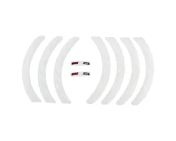 Zipp Decal Set (Disc/808 Matte White Logo) (Complete For One Wheel)