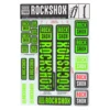 RockShox Decal Kit (30/32mm) (Green)