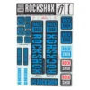 RockShox Decal Kit (30/32mm) (Blue)