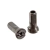 Sapim Brass Polyax Nipples (Black) (14g/12mm) (Bag Of 100)