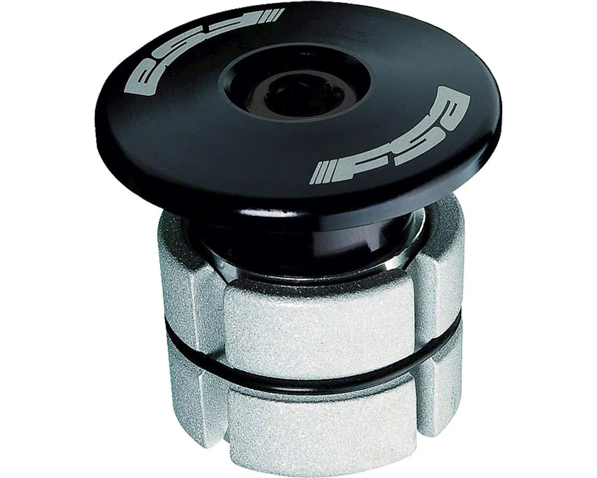 FSA Compressor Expander Plug & Top Cap (Black) (1-1/8") 1 FSA Compressor Expander Plug & Top Cap (Black) (1-1/8")