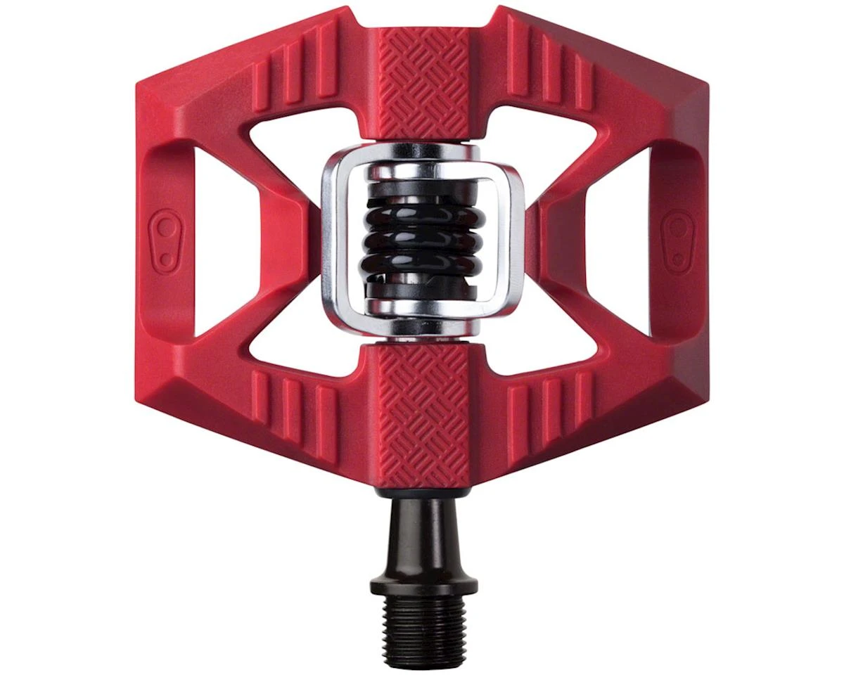 Crankbrothers Double Shot 1 Single-Sided Clipless Pedals (Red) 1 Crankbrothers Double Shot 1 Single-Sided Clipless Pedals (Red)