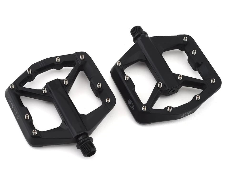 Crankbrothers Stamp 3 Platform Pedals (Black) (S) 1 Crankbrothers Stamp 3 Platform Pedals (Black) (S)