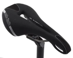 Selle Italia Max Flite Gel Superflow Saddle (Black) (Titanium Rails) (L3) (146mm)