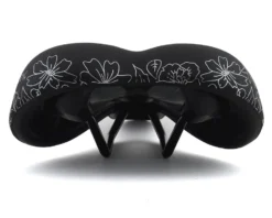 Terry Women's Cite X Gel Saddle (Black/Flower) (Steel Rails) (175mm) -Specialized Sales 2024 21072l04 2
