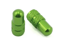 Deity Presta Valve Caps (Green) (Pair)