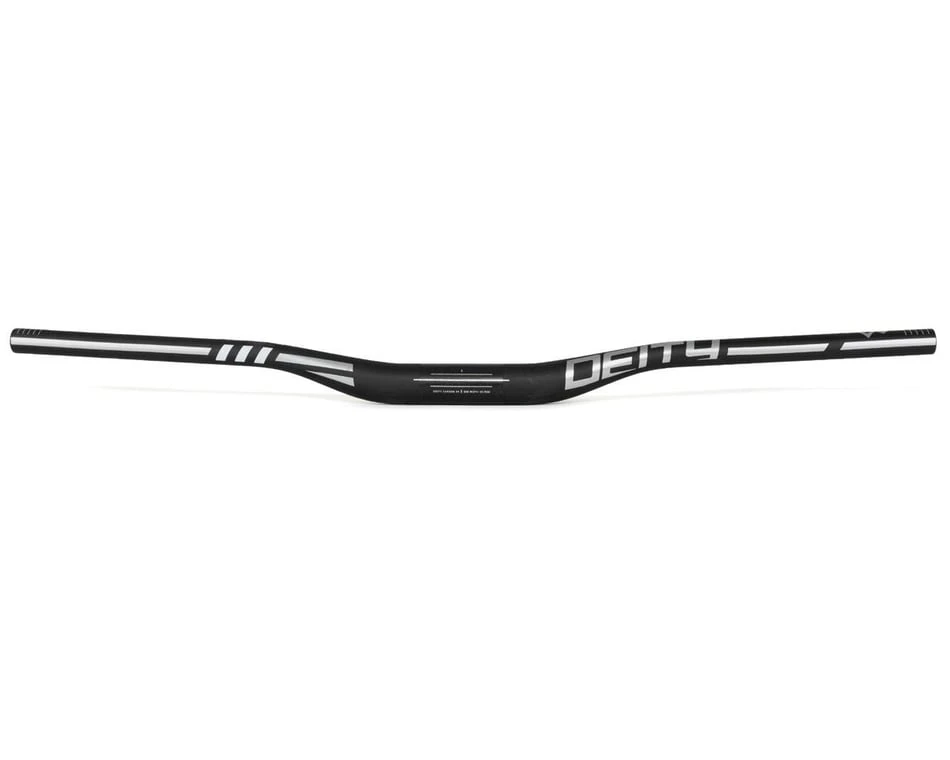 Deity Skywire Carbon Riser Handlebar (Chrome) (35mm) (25mm Rise) (800mm) (5/9° Sweep) 2 Deity Skywire Carbon Riser Handlebar (Chrome) (35mm) (25mm Rise) (800mm) (5/9° Sweep) - Image 2