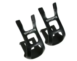 Forte XCZ Toe Clips (Black) (Pair) (M)