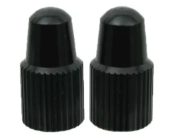 Yokozuna Alloy Presta Valve Caps (Black) (2)