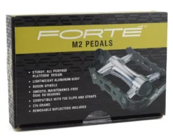 Forte M2 Platform Pedals (Black/Silver) -Specialized Sales 2024 50 1320 bls non 2