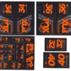Fox Suspension Heritage Decal Kit (Orange)