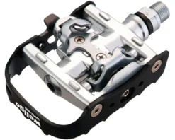 Wellgo WPD-95B Pedals (Black/Silver) (Dual-Purpose)