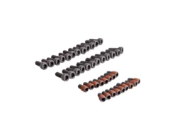 HT Pedal Pin Kit (Black) (AE01, ME01) (Steel)