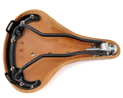 Brooks B17 Women's Saddle (Honey) (Black Steel Rails) (177mm) -Specialized Sales 2024 b2000952 3