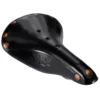 Brooks B17 Special Leather Saddle (Black) (Copper Steel Rails) (175mm)