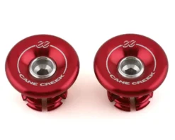 Cane Creek EeBarKeep Bar End Plugs (Red) (Pair)