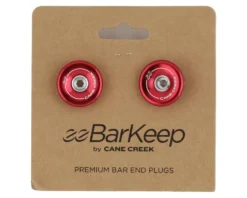 Cane Creek EeBarKeep Bar End Plugs (Red) (Pair) -Specialized Sales 2024 bah0007r 2
