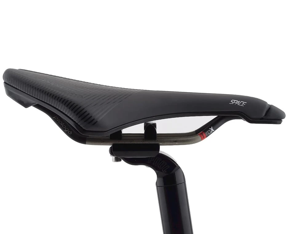 Prologo Dimension Space Saddle (Grey/Black) (Tirox Rails) (153mm) 2 Prologo Dimension Space Saddle (Grey/Black) (Tirox Rails) (153mm) - Image 2