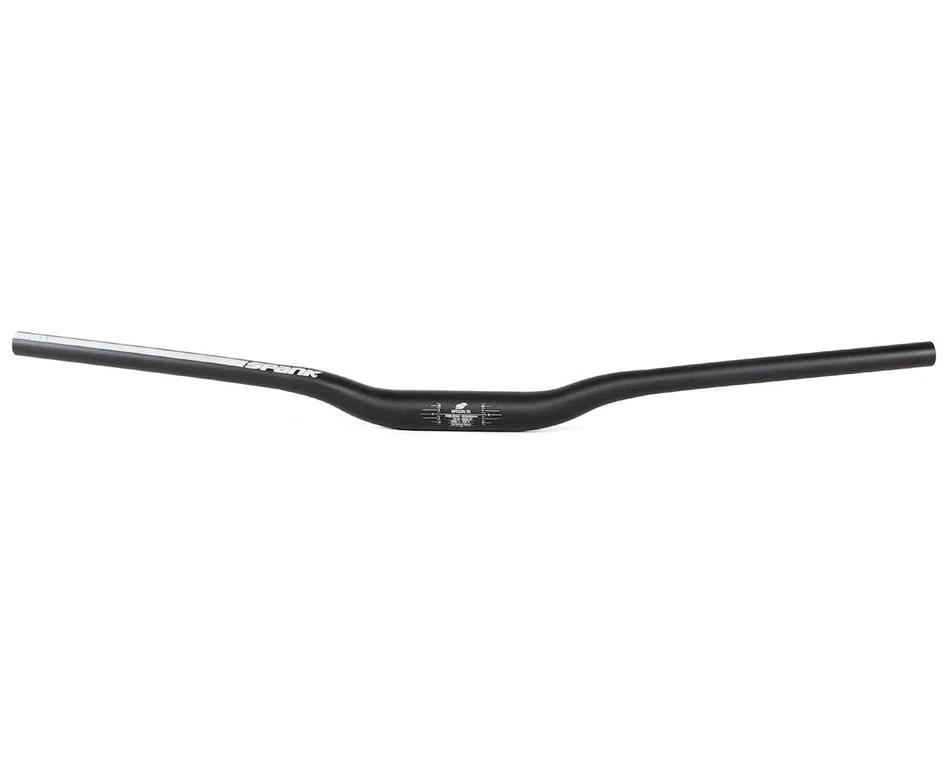 Spank Spoon 35 Mountain Bike Handlebar (Black) (35.0mm) (25mm Rise) (800mm) (5/8° Sweep) 2 Spank Spoon 35 Mountain Bike Handlebar (Black) (35.0mm) (25mm Rise) (800mm) (5/8° Sweep) - Image 2