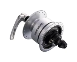 Shimano DH-3N72 Dynamo Front Hub (Silver) (QR X 100mm) (36H)