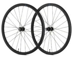 Shimano RS710 C32 Carbon Wheelset (Black) (Shimano/SRAM) (12 X 100, 12 X 142mm) (700c / 622 ISO) (Centerlock) (Tubeless)