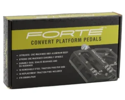 Forte Convert Platform Pedals (Black) -Specialized Sales 2024 ft6cp 2
