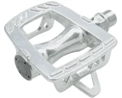 MKS GR-9 Platform Road Pedals (Silver) (Toe Clip Compatible)