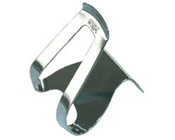 MKS Half Clip Mini Toe Clips (Chrome) (Pair)