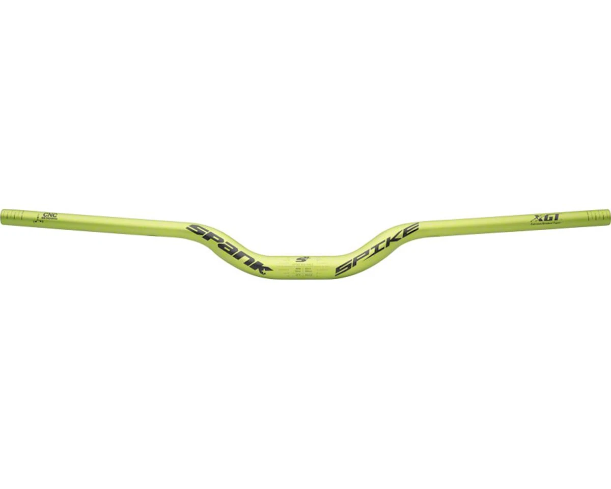 Spank Spike Race Riser Bar (Green) (31.8mm) (50mm Rise) (800mm) (4/8° Sweep) 1 Spank Spike Race Riser Bar (Green) (31.8mm) (50mm Rise) (800mm) (4/8° Sweep)