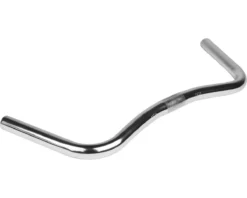 Velo Orange Porteur Drop Handlebar (Silver) (25.4mm) (48cm) (85° Sweep)