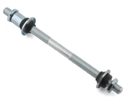 Wheel Master Axle Set (Silver) (3/8 X 26 X 126 X 175) (Rear) (6/7 Speed)