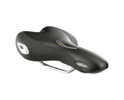 Selle Royal Lookin Athletic Saddle (Black) (Steel Rails) (159mm)