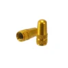 Alligator Alloy Presta Valve Caps (Gold) (2)