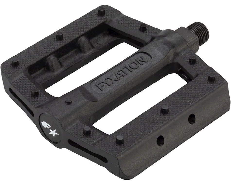 Fyxation Gates Slim Pedals (Black) 1 Fyxation Gates Slim Pedals (Black)