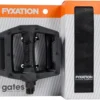 Fyxation Gates Pedals & Strap Kit (Black)