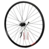Sta-Tru Quick Release Single Wall Rear Wheel (Black) (Freewheel) (QR X 135mm) (700c / 622 ISO)