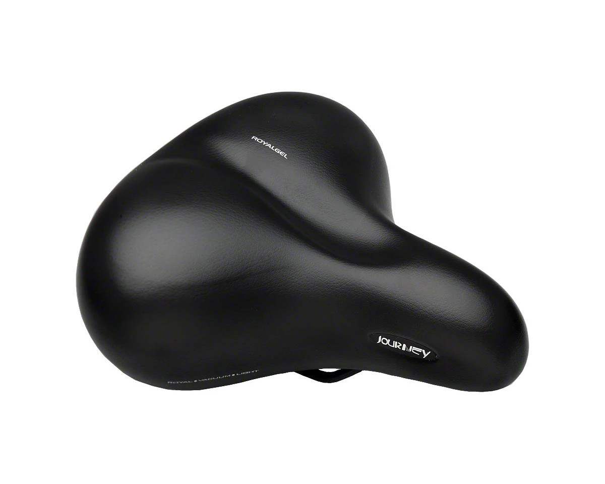 Selle Royal Journey Saddle (Black) (Steel Rails) (251mm) 1 Selle Royal Journey Saddle (Black) (Steel Rails) (251mm)