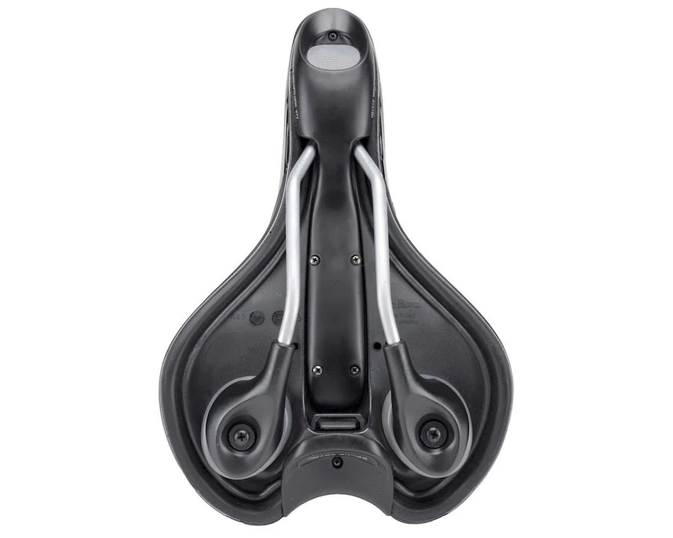 Selle Royal Men's Respiro Moderate Saddle (Black) (Manganese Rails) (182mm) 3 Selle Royal Men's Respiro Moderate Saddle (Black) (Manganese Rails) (182mm) - Image 3