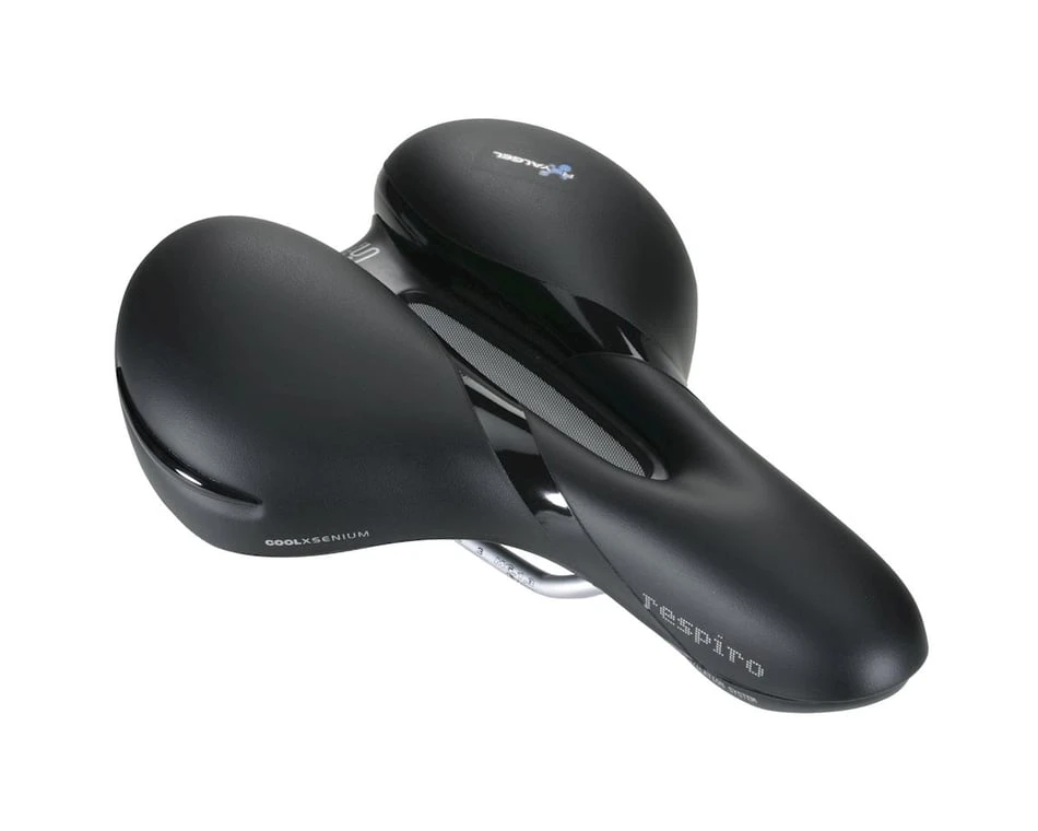 Selle Royal Men's Respiro Moderate Saddle (Black) (Manganese Rails) (182mm) 5 Selle Royal Men's Respiro Moderate Saddle (Black) (Manganese Rails) (182mm) - Image 5