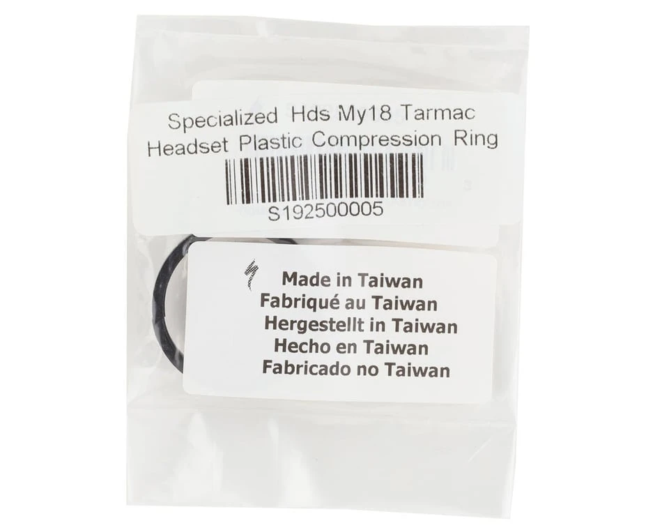 Specialized Tarmac SL6 Plastic Headset Compression Ring (Black) 2 Specialized Tarmac SL6 Plastic Headset Compression Ring (Black) - Image 2