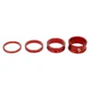 Wolf Tooth Components 1-1/8" Headset Spacer Kit (Red) (3, 5,10, 15mm)