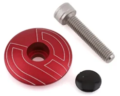 Cinelli Top Cap Kit (Red) (1-1/8")