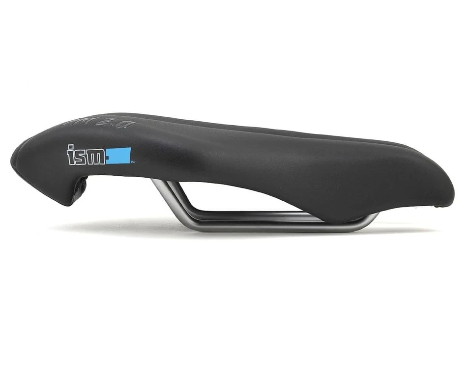 ISM PM 2.0 Mountain Saddle (Black) (Chromoly Rails) (130mm) 2 ISM PM 2.0 Mountain Saddle (Black) (Chromoly Rails) (130mm) - Image 2